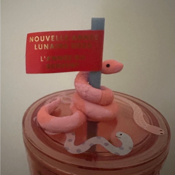 Starbucks Pink and Gold Tumbler - Picture 3 of 4